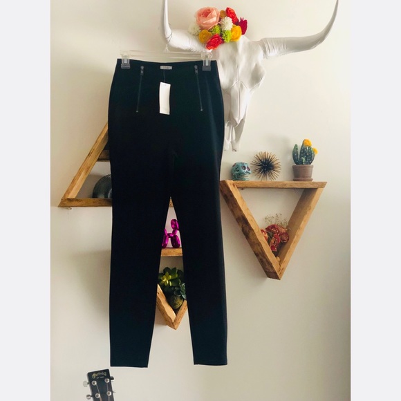 Host Pick❤️❤️❤️ High Waisted Zip-Up Pants - Picture 5 of 6